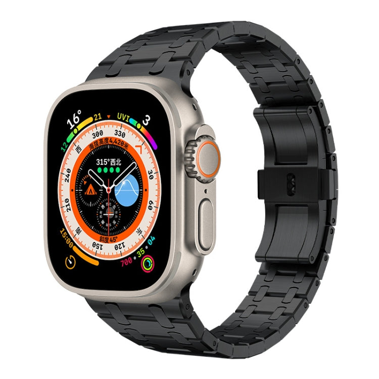 For Apple Watch Ultra 2 49mm PG94 Dual-link Modified Stainless Steel Watch Band