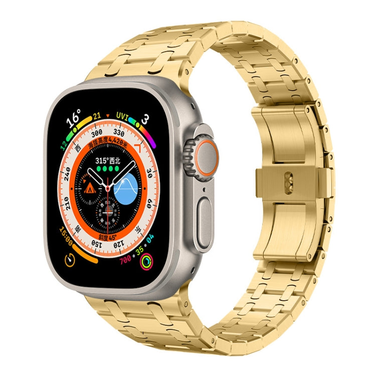 For Apple Watch Ultra 49mm PG94 Dual-link Modified Stainless Steel Watch Band