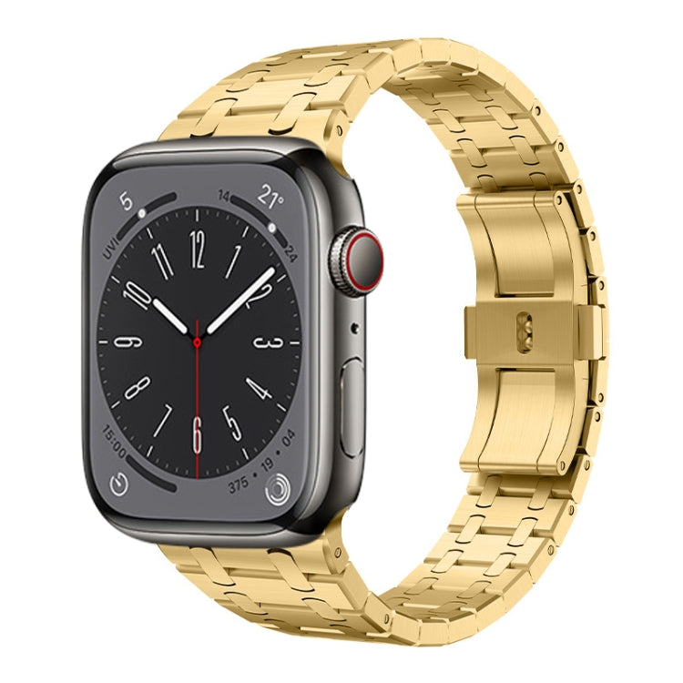 For Apple Watch Series 5 44mm PG94 Dual-link Modified Stainless Steel Watch Band