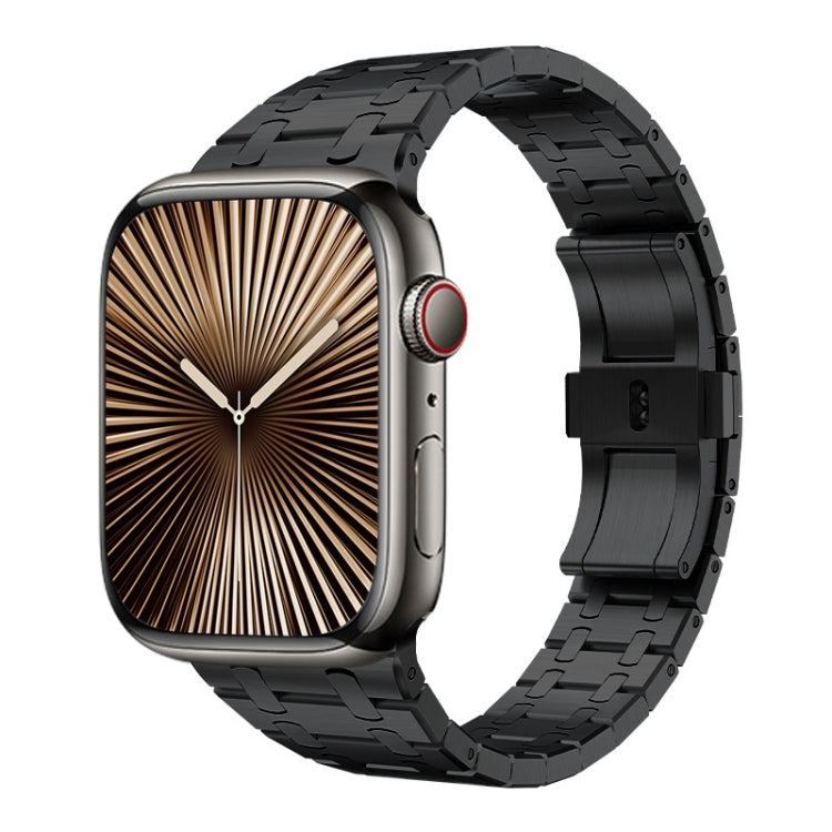 For Apple Watch Series 10 46mm PG94 Dual-link Modified Stainless Steel Watch Band