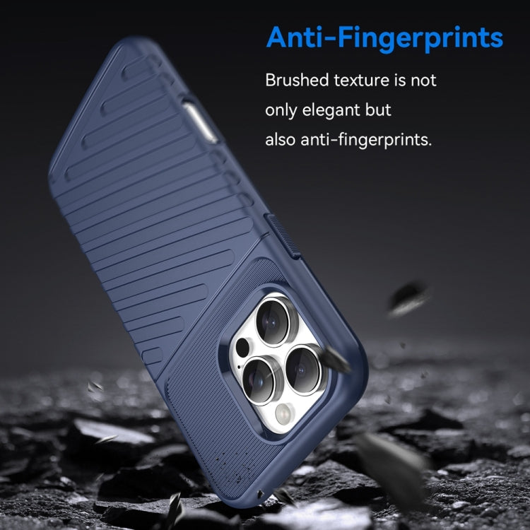 For iPhone 16 Pro Max Thunderbolt Shockproof Soft TPU Phone Case