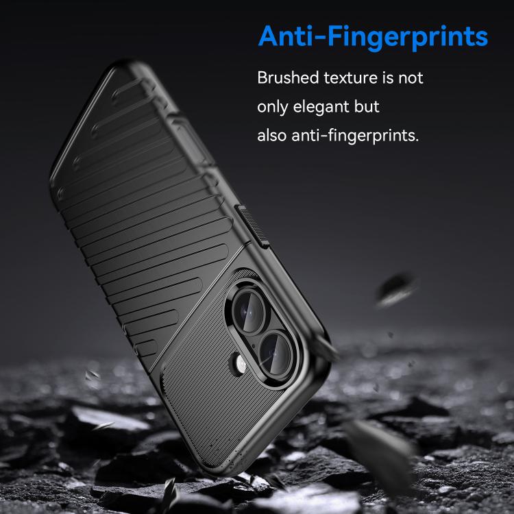 For iPhone 17 Thunderbolt Shockproof Soft TPU Phone Case