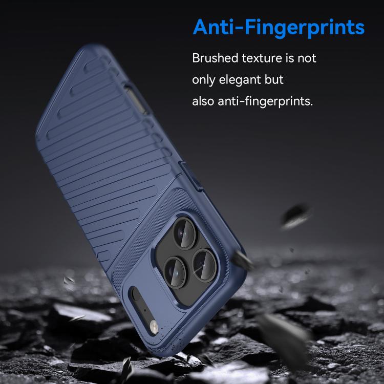 For iPhone 17 Pro Max Thunderbolt Shockproof Soft TPU Phone Case