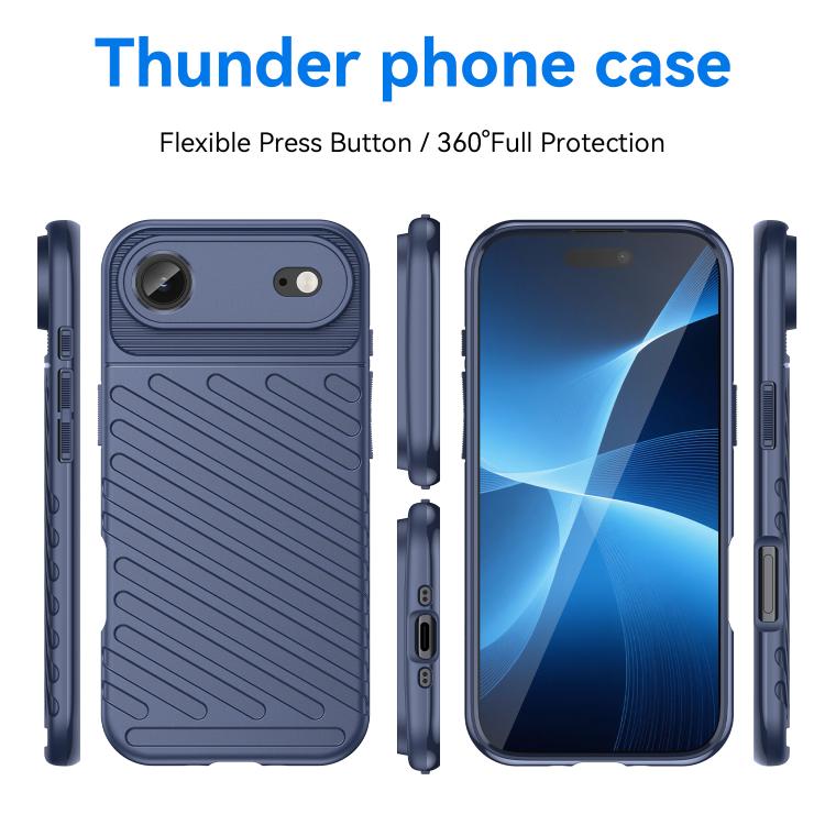 For iPhone Air Thunderbolt Shockproof Soft TPU Phone Case