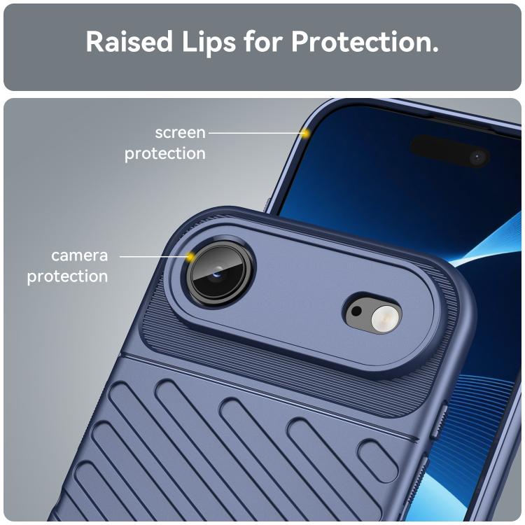For iPhone Air Thunderbolt Shockproof Soft TPU Phone Case