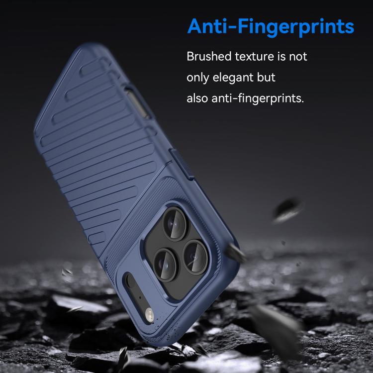For iPhone 17 Pro Thunderbolt Shockproof Soft TPU Phone Case