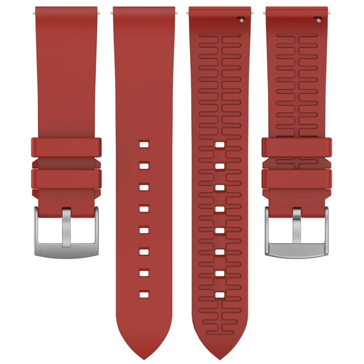 20mm Fluororubber Watch Band Wristband