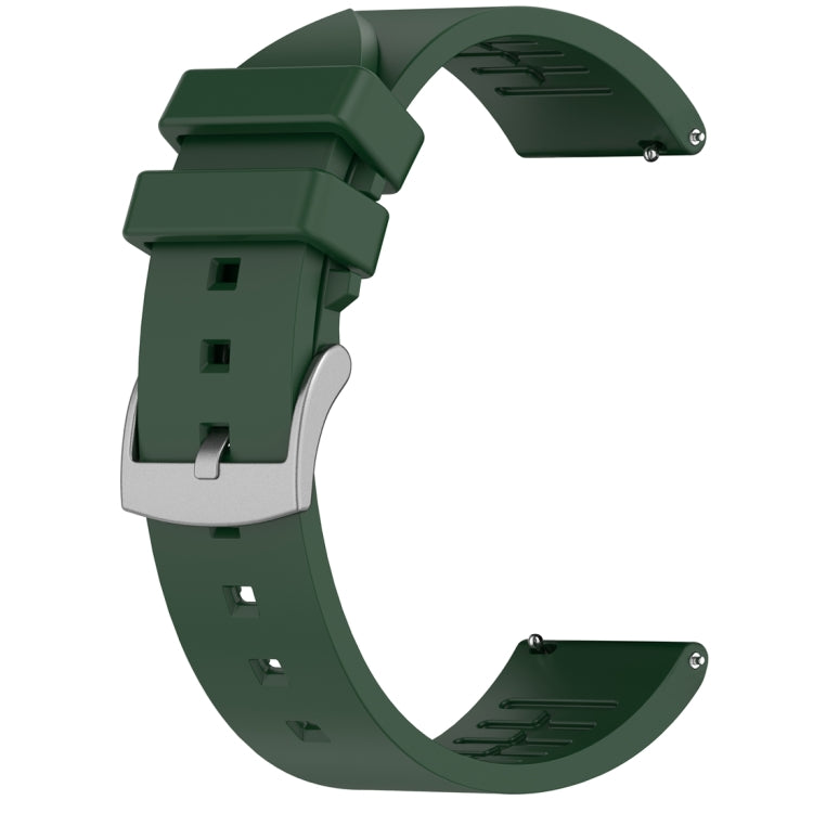 20mm Fluororubber Watch Band Wristband