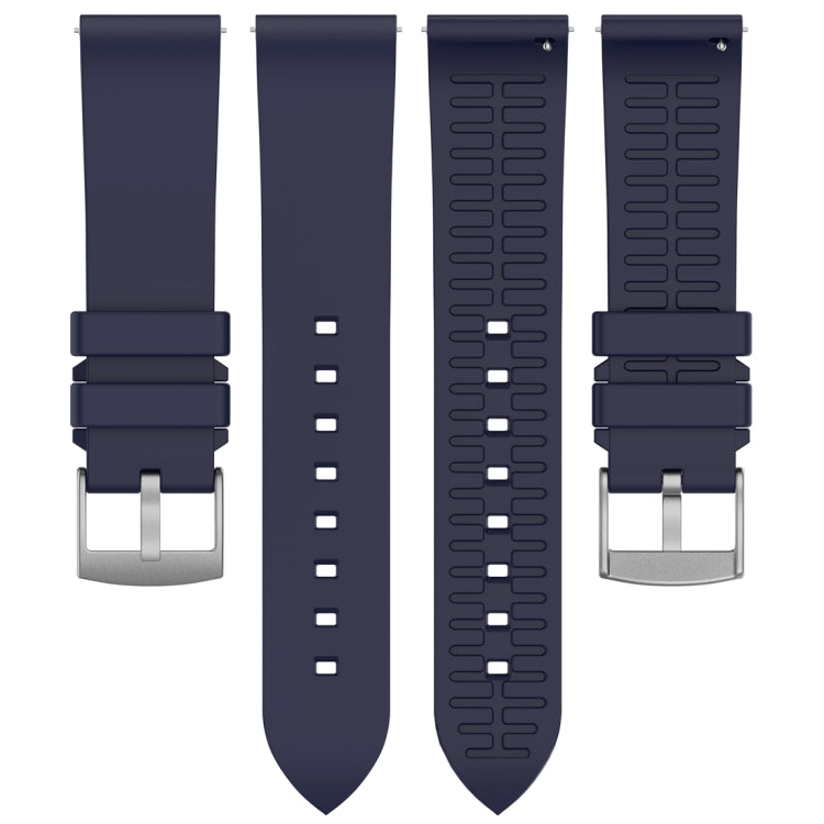 20mm Fluororubber Watch Band Wristband