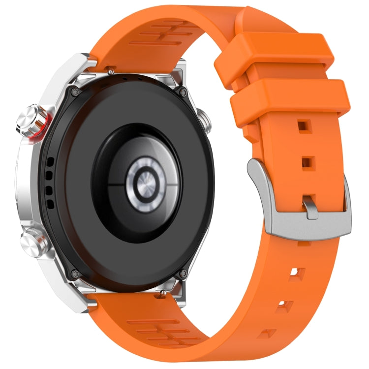 22mm Fluororubber Watch Band Wristband