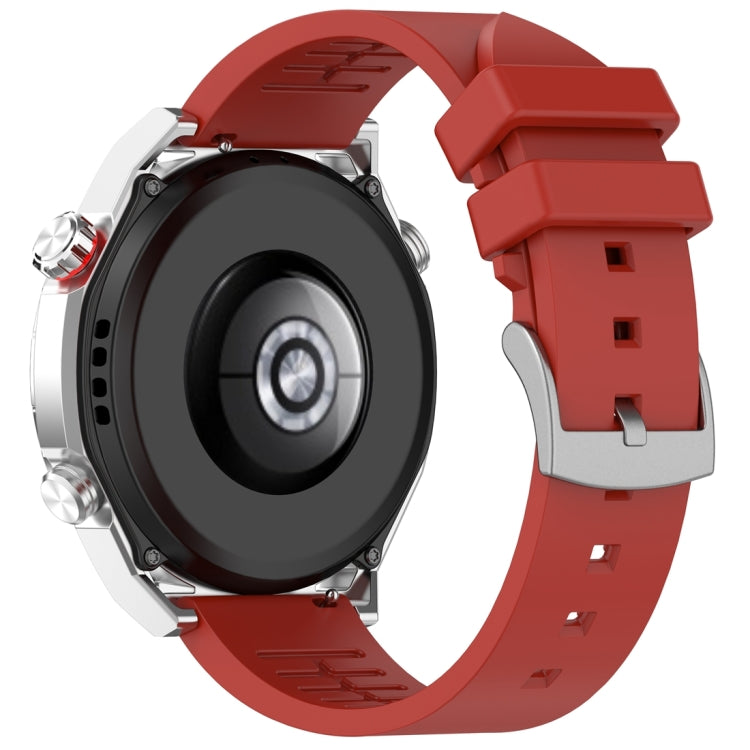 22mm Fluororubber Watch Band Wristband