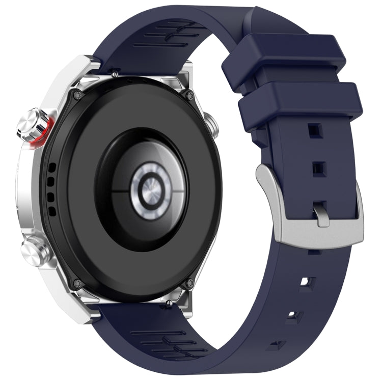 22mm Fluororubber Watch Band Wristband