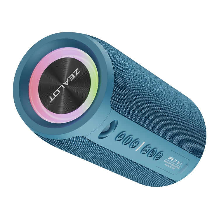 Zealot S51 Pro Shocking Bass Bluetooth Speaker with Colorful Light