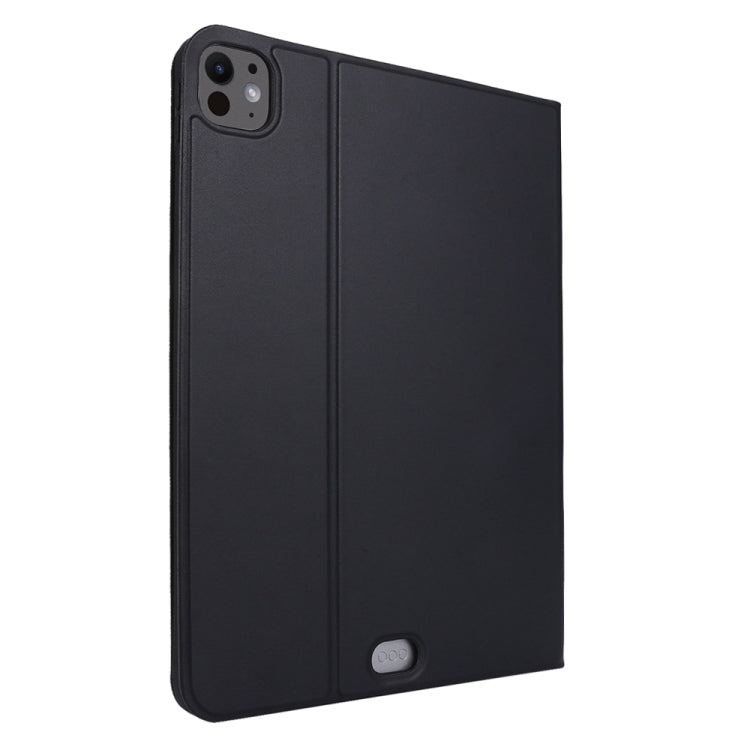 For iPad Pro 13 2025 / 2024 Stretch Voltage Plain Leather Smart Tablet Case