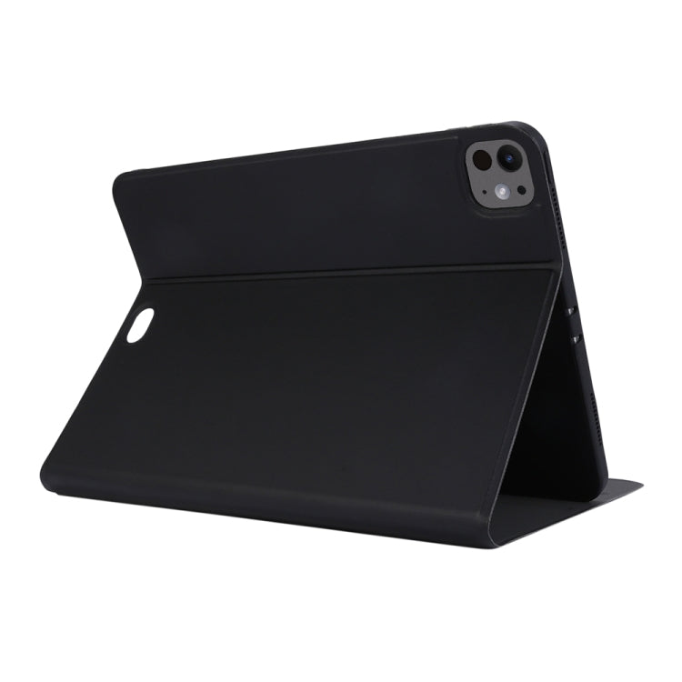 For iPad Pro 13 2025 / 2024 Stretch Voltage Plain Leather Smart Tablet Case