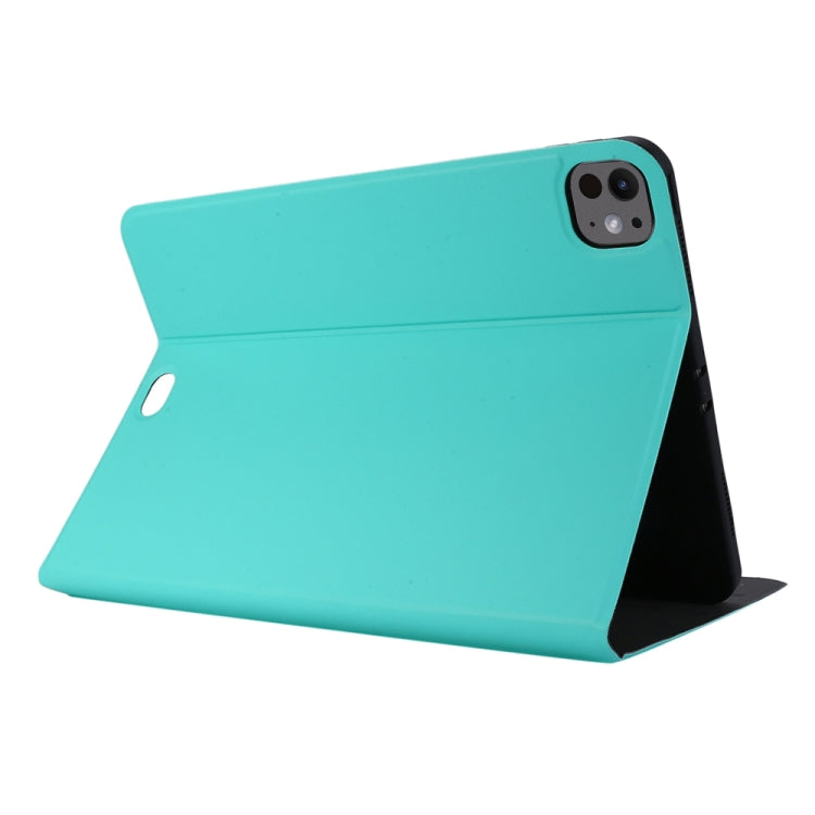For iPad Pro 13 2025 / 2024 Stretch Voltage Plain Leather Smart Tablet Case