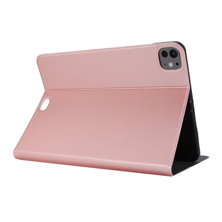 For iPad Pro 13 2025 / 2024 Stretch Voltage Plain Leather Smart Tablet Case
