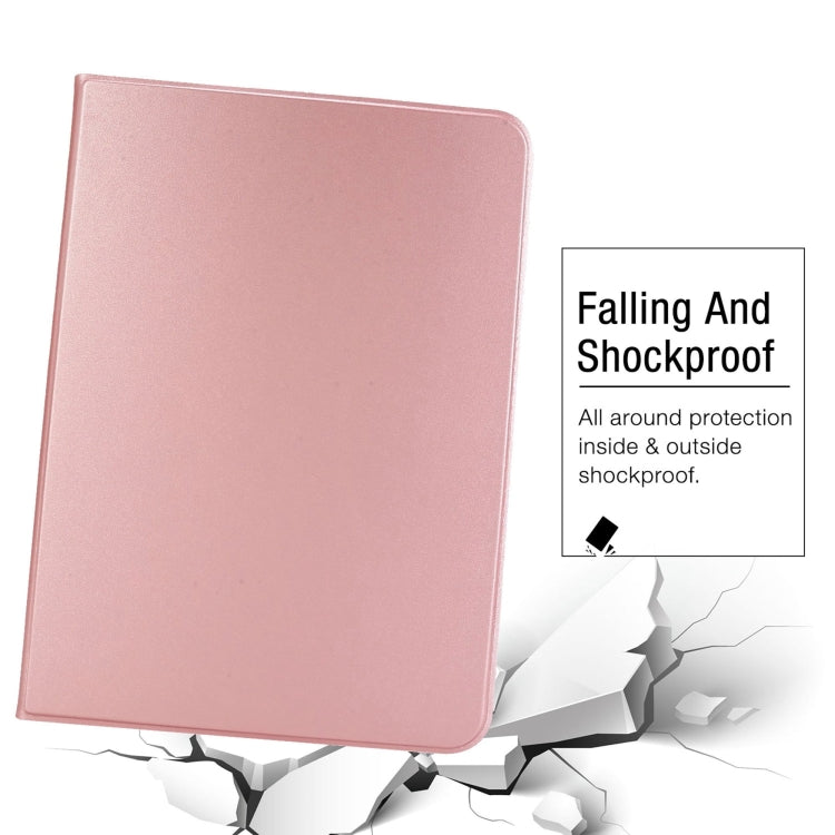 For iPad Pro 13 2025 / 2024 Stretch Voltage Plain Leather Smart Tablet Case