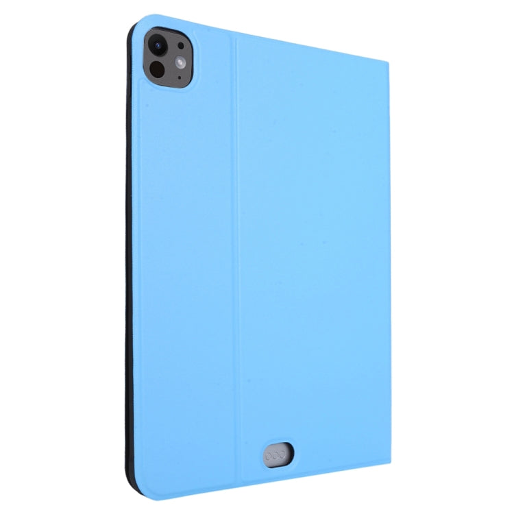 For iPad Pro 13 2025 / 2024 Stretch Voltage Plain Leather Smart Tablet Case