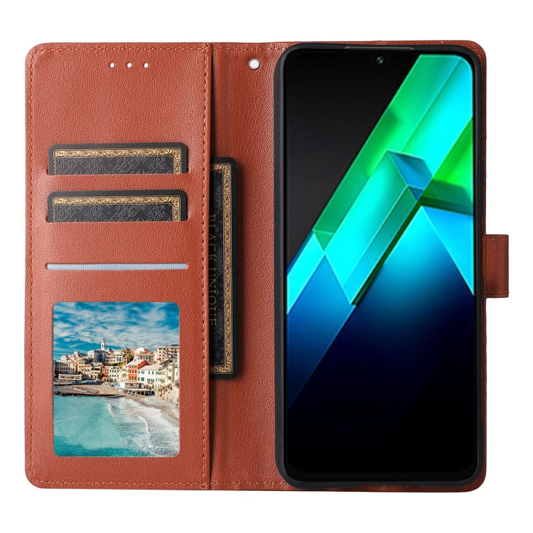 For Infinix Note 12 2023 Multifunctional Horizontal Flip Leather Phone Case with Three Card Slot