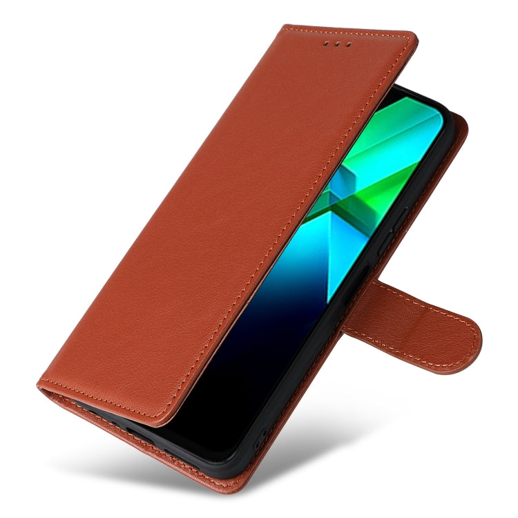 For Infinix Note 12 2023 Multifunctional Horizontal Flip Leather Phone Case with Three Card Slot