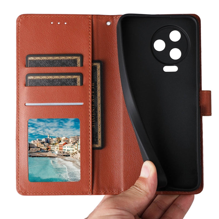 For Infinix Note 12 2023 Multifunctional Horizontal Flip Leather Phone Case with Three Card Slot