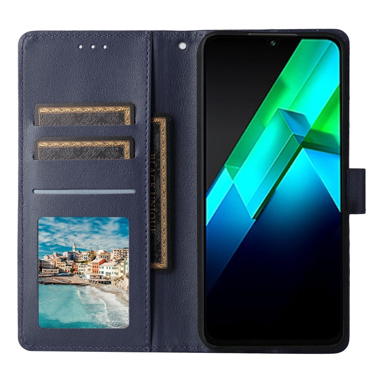 For Infinix Note 12 2023 Multifunctional Horizontal Flip Leather Phone Case with Three Card Slot