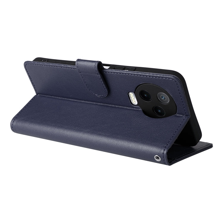 For Infinix Note 12 2023 Multifunctional Horizontal Flip Leather Phone Case with Three Card Slot