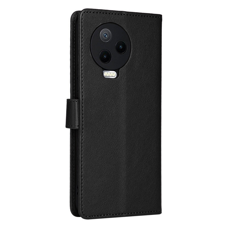 For Infinix Note 12 2023 Multifunctional Horizontal Flip Leather Phone Case with Three Card Slot