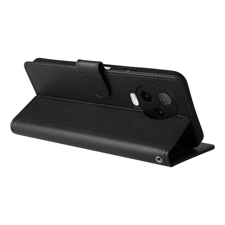 For Infinix Note 12 2023 Multifunctional Horizontal Flip Leather Phone Case with Three Card Slot