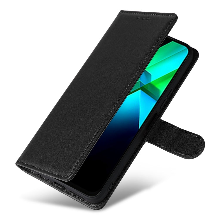 For Infinix Note 12 2023 Multifunctional Horizontal Flip Leather Phone Case with Three Card Slot
