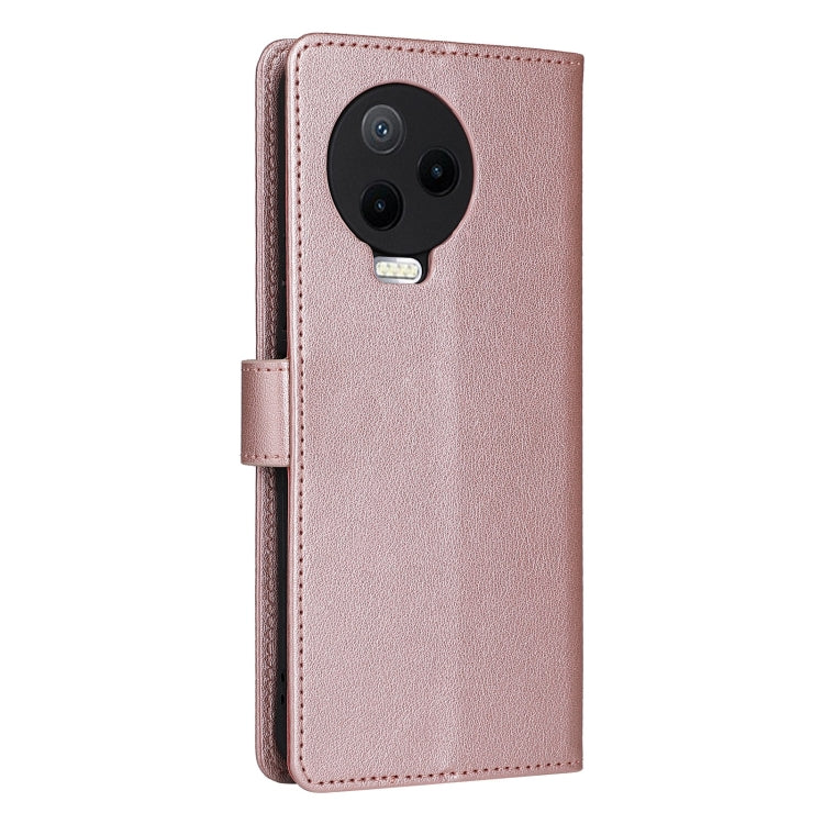For Infinix Note 12 2023 Multifunctional Horizontal Flip Leather Phone Case with Three Card Slot