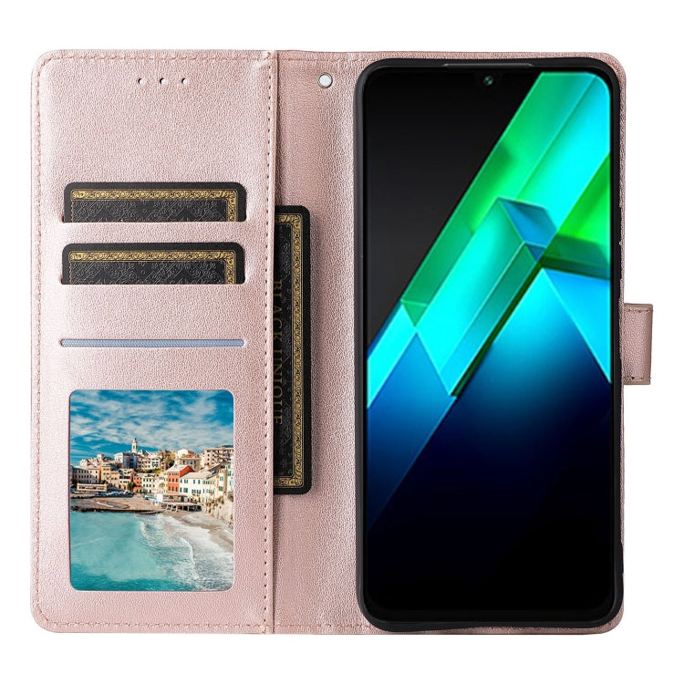 For Infinix Note 12 2023 Multifunctional Horizontal Flip Leather Phone Case with Three Card Slot