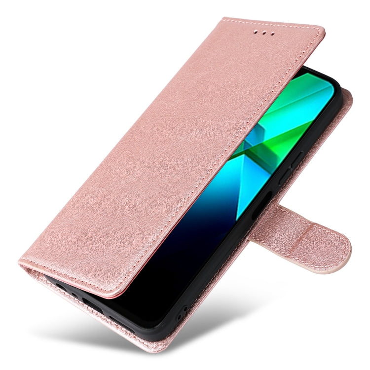 For Infinix Note 12 2023 Multifunctional Horizontal Flip Leather Phone Case with Three Card Slot