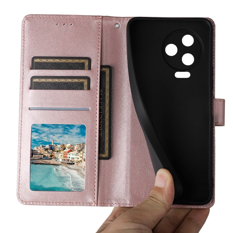 For Infinix Note 12 2023 Multifunctional Horizontal Flip Leather Phone Case with Three Card Slot