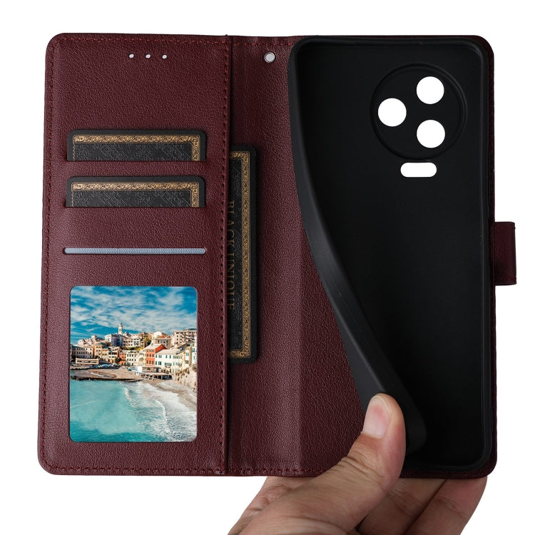 For Infinix Note 12 2023 Multifunctional Horizontal Flip Leather Phone Case with Three Card Slot