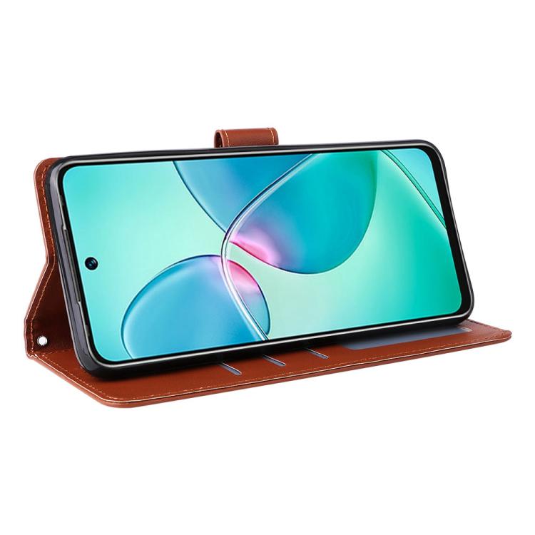 For Infinix Hot 20 Play Multifunctional Horizontal Flip Leather Phone Case with Three Card Slot