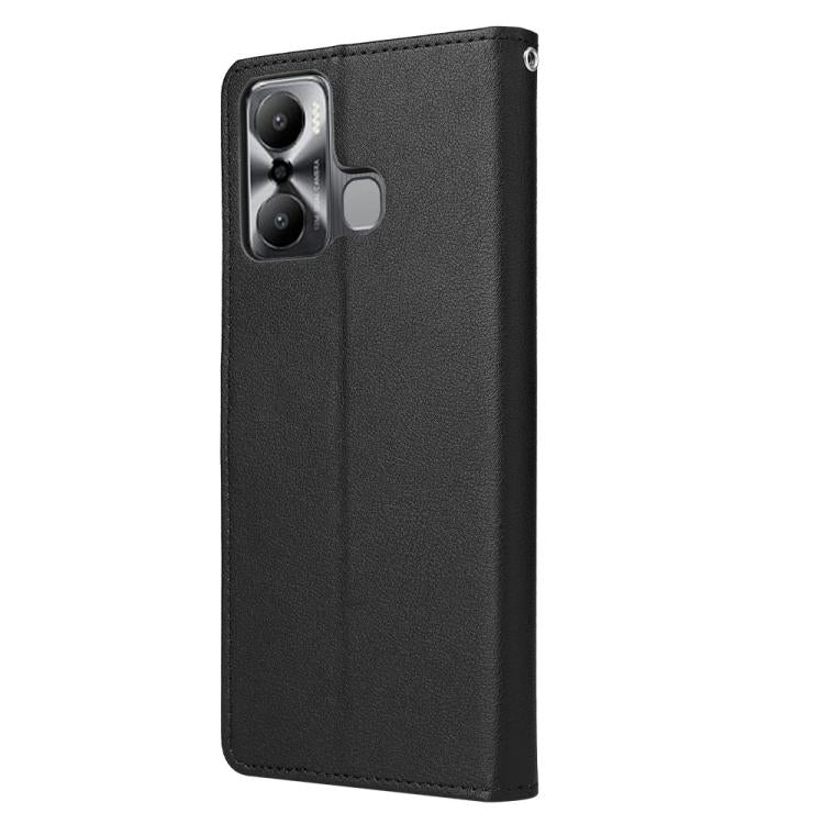 For Infinix Hot 20 Play Multifunctional Horizontal Flip Leather Phone Case with Three Card Slot