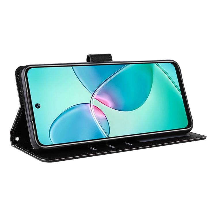 For Infinix Hot 20 Play Multifunctional Horizontal Flip Leather Phone Case with Three Card Slot