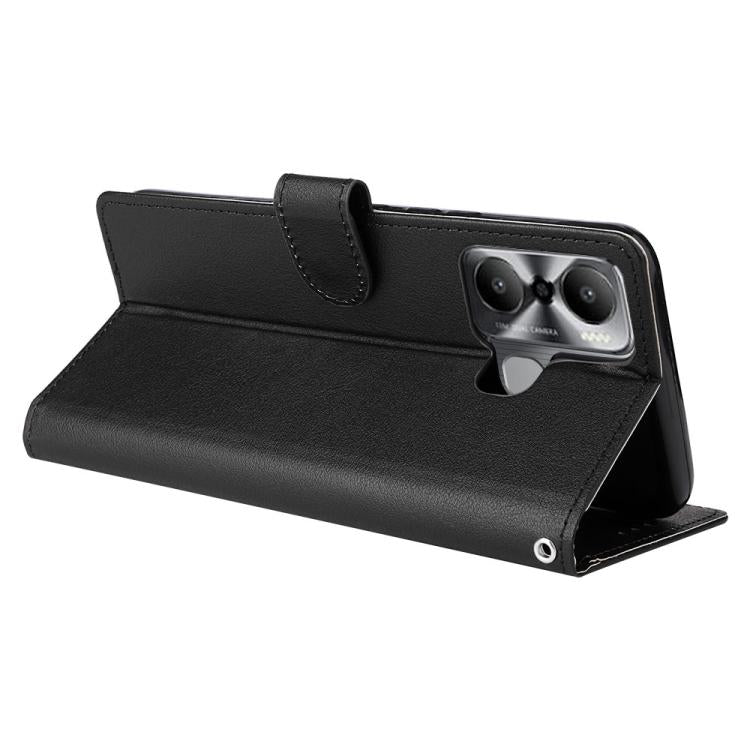 For Infinix Hot 20 Play Multifunctional Horizontal Flip Leather Phone Case with Three Card Slot