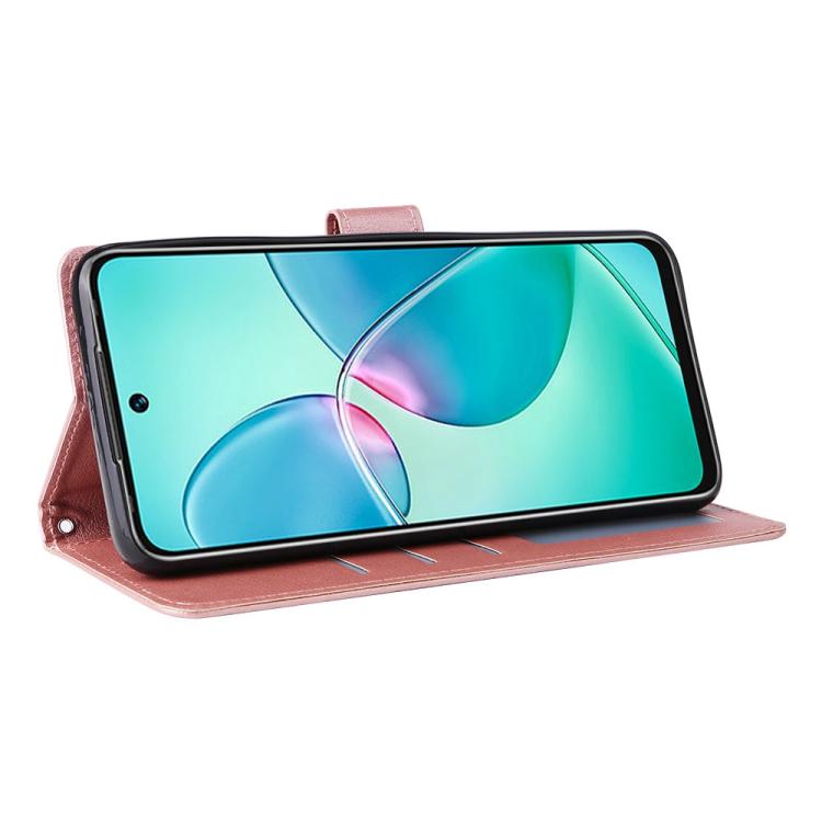 For Infinix Hot 20 Play Multifunctional Horizontal Flip Leather Phone Case with Three Card Slot