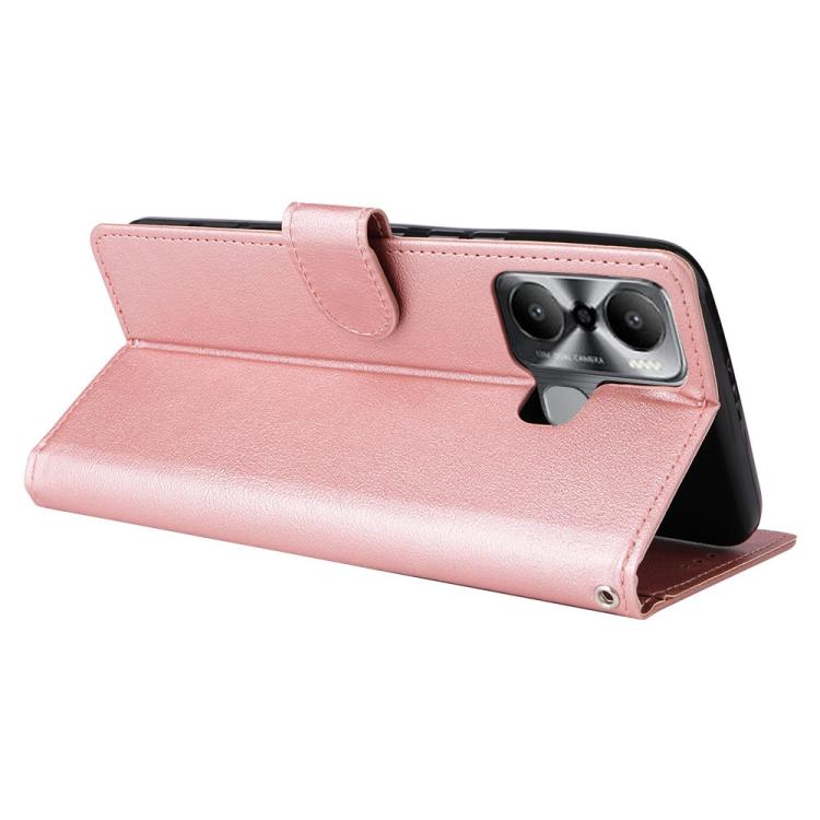 For Infinix Hot 20 Play Multifunctional Horizontal Flip Leather Phone Case with Three Card Slot