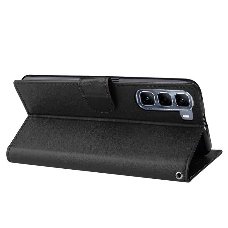 For Infinix Hot 50 5G Multifunctional Horizontal Flip Leather Phone Case with Three Card Slot