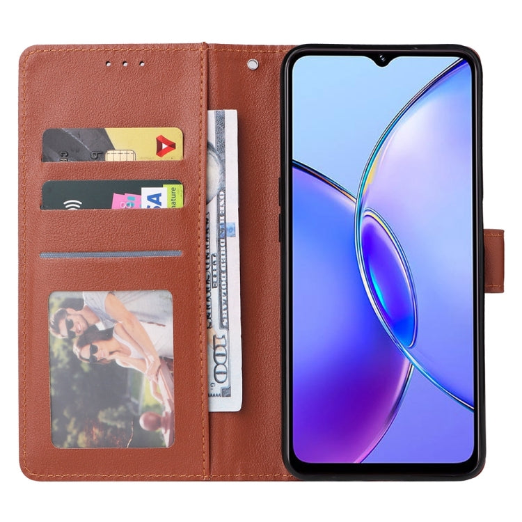 For vivo Y17s 4G 3-Card Slots Multifunctional Leather Phone Case