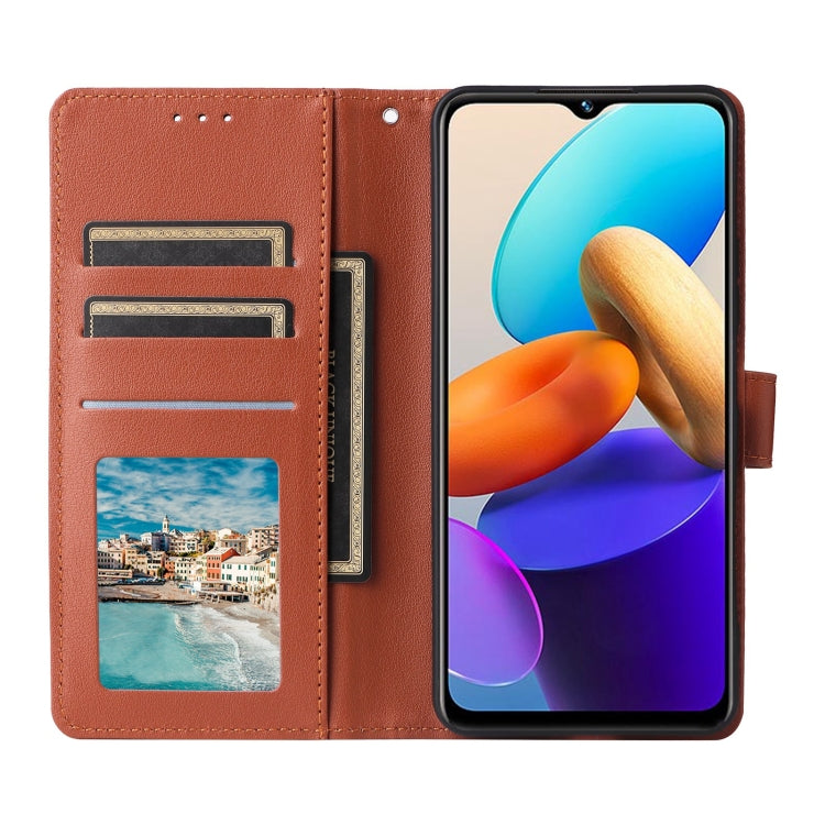 For vivo Y22s 4G / Y22 4G 2022 3-Card Slots Multifunctional Leather Phone Case