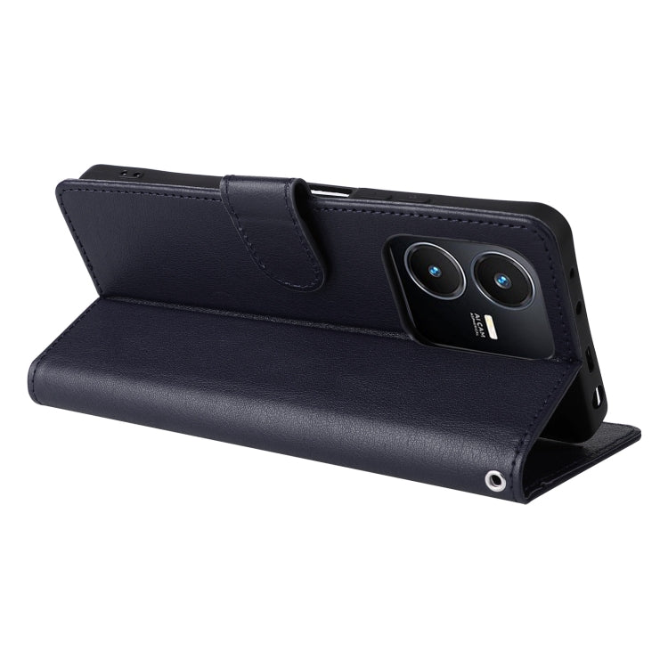 For vivo Y22s 4G / Y22 4G 2022 3-Card Slots Multifunctional Leather Phone Case