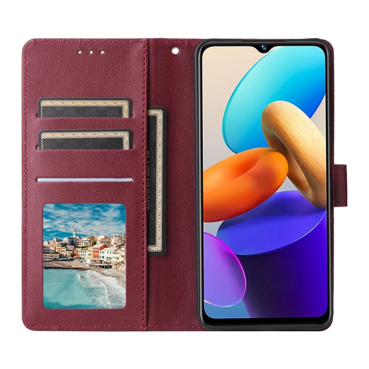 For vivo Y22s 4G / Y22 4G 2022 3-Card Slots Multifunctional Leather Phone Case