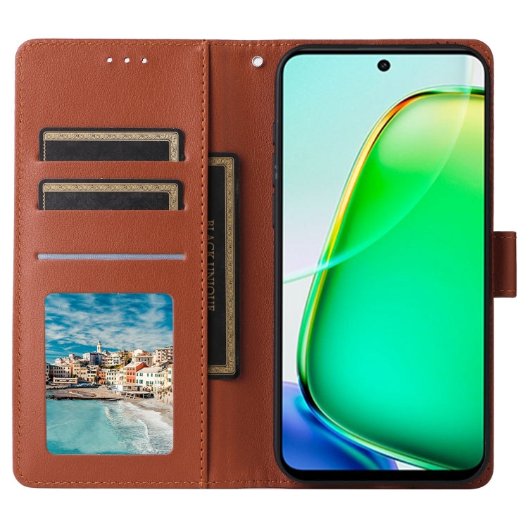 For vivo Y28 4G 3-Card Slots Multifunctional Leather Phone Case