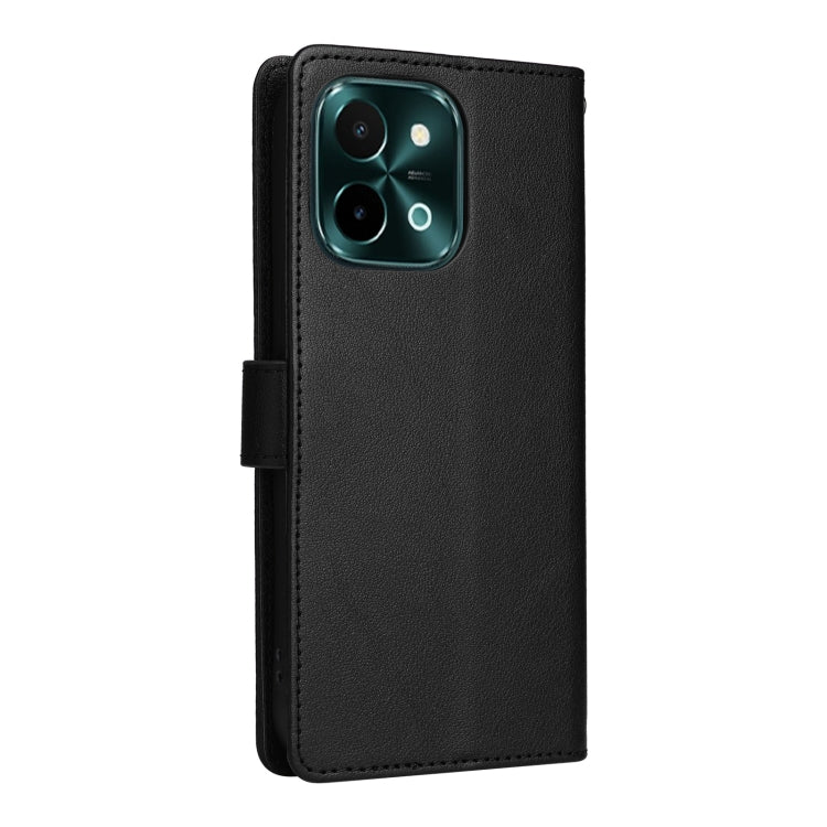 For vivo Y28 4G 3-Card Slots Multifunctional Leather Phone Case