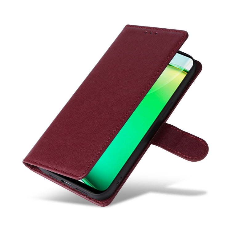 For vivo Y28 4G 3-Card Slots Multifunctional Leather Phone Case